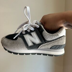 New Balance 574 Rugged Black Gray White